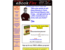 Tablet Screenshot of ebookfire.com